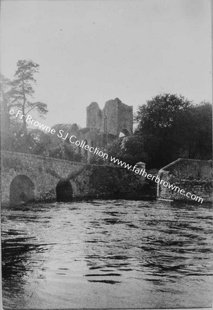 BOYLE ABBEY  FROM EAST ACROSS RIVER